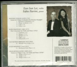 Eun-Sun Lee, violin & Fabio Parrini, piano Violin-Piano Works By Vivaldi/Respighi Stravinsky Mendelssohn