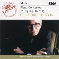 Mozart: Piano Concertos Nos. 20, 23, 24, 26 & 27