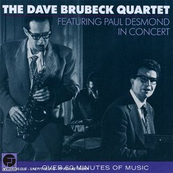 The Dave Brubeck Quartet: Featuring Paul Desmond, In Concert