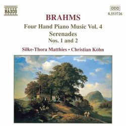 Brahms: Four Hand Piano Music, Vol. 4