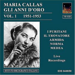 Maria Callas: Gli Anni d'Oro Vol. 1 1951-1953 [Box Set]