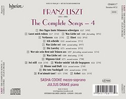 Liszt: Complete Songs Vol.4