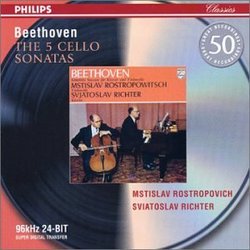 Beethoven: The 5 Cello Sonatas