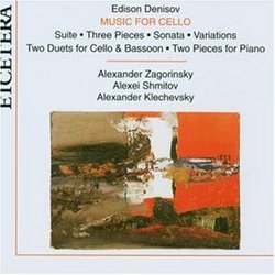 Edison Denisov: Cello Music