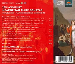 Renata Cataldi: 18th Century Neapolitan Flute Sonatas
