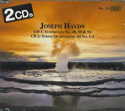 Joseph Haydn: Symphonies 48, 59, & 92/String Quartets op. 64. No. 1-3