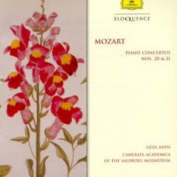 Mozart: Piano Concertos Nos. 20 & 21 [Australia]