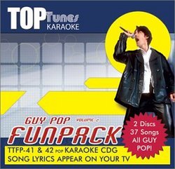 Top Tunes Karaoke CDG  Guy Pop Vol.2 Fun Pack TTFP-41&42