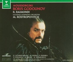 Moussorgski - Boris Godounov / Raimondi, Wischnewskaja, Plishka, Gedda, Dubosc, Cowan, Rostropovitch (1989 film)