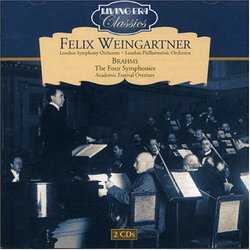 Felix Weingartner Conducts Brahms' 4 Symphonies