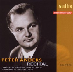 Peter Anders Recital