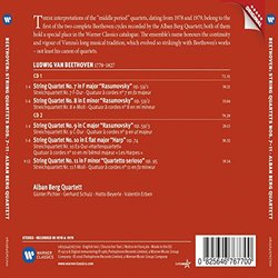 Beethoven: String quartets 7-11 (2CD)