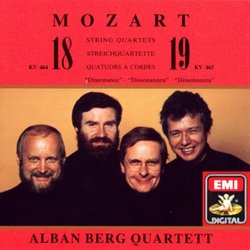 Mozart: String Quartets Nos. 18 & 19 / Alban Berg Quartet (EMI)