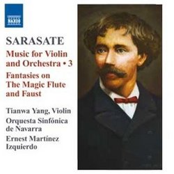 Sarasate: Music for Violin & Orchestra, Vol. 3