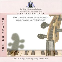 Brahms: Sonata for Violin & Piano in G Major Op. 78; Franck: Sonata for Violin & Piano [Germany]