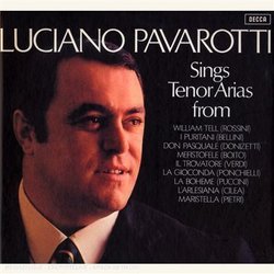 Luciano Pavarotti Sings Tenor Arias from William Tell, I Puritani, Don Pasquale and Others