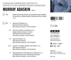 Canadian Portraits: Murray Adaskin [Canada]