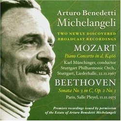 Arturo Benedetti Michelangeli plays Beethoven and Mozart