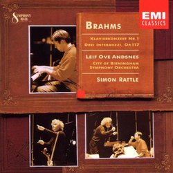 Brahms - Piano Concerto No. 1 · Three Intermezzi / Andsnes · Birmingham SO · Rattle