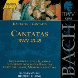Cantatas Bwv 43-45