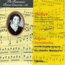Weber: Piano Concerto No. 1 in C minor; Piano Concerto No. 2 in E flat major; Koncertstück in F minor