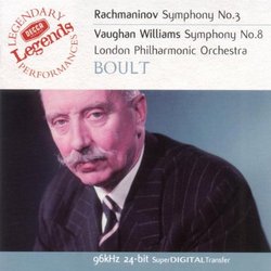 Vaughan Williams: Symphony No. 8; Rachmaninov: Symphony No. 3