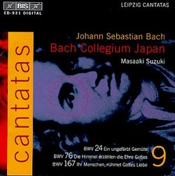 Bach: Cantatas, Vol 9 (BWV 24, 76, 167) /Bach Collegium Japan * Suzuki