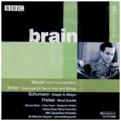 Dennis Brain Plays Mozart, Britten, Schumann & Fricker