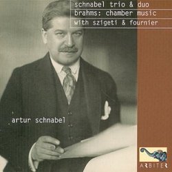 Schnabel: Trio & Duo; Brahms: Chamber Music / Szigeti, et al