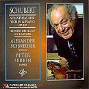 Schubert: Violin Sonatinas