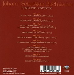 J.S. Bach: Complete Concertos