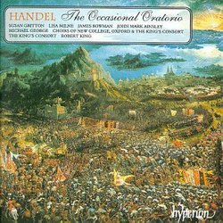 Handel: The Occasional Oratorio /Gritton * Milne * Bowman * Ainsley * George * The King's Consort * King