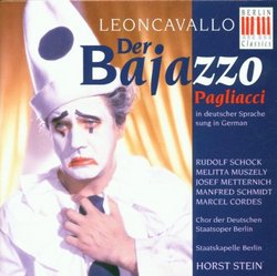 Leoncavallo: Pagliacci [Der Bajazzo - sung in German]