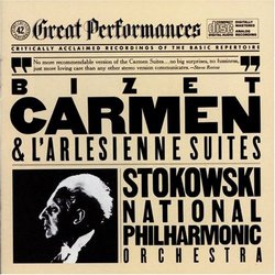 Bizet: Carmen & L'Arlesienne Suites (CBS Masterworks Great Performances)