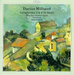 Milhaud: Symphonies Nos. 2 & 3