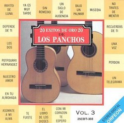 20 Exitos de Oro de los Panchos, Vol. 3