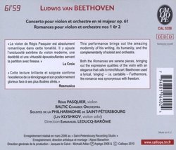 Beethoven: Concerto Pour Violon/2 Romances