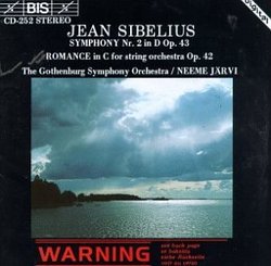 Sibelius: Symphony No. 2; Romance in C