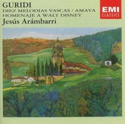 Jesus Guridi - Diez melodias vascas; Amaya;  Homenaje a Walt Disney (EMI)