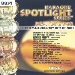 Best Female Country Hits of 2003