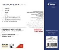 Xenakis: Piano Works