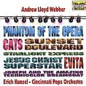 Erich Kunzel - Andrew Lloyd Webber (Phantom of the Opera, Cats, Evita, Sunset Boulevard, Jesus Christ Superstar, Starlight Express, Joseph and the Amazing Technicolor Dreamcoat) / Cincinnati Pops Orchestra