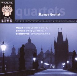 Mozart: String Quartet in D K. 575; Smetana: String Quartet No. 2; Shostakovich: String Quartet No. 8