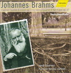 Brahms: Clarinet Quintet Op. 115/String Quartet Op. 67
