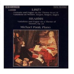BRAHMS / LISZT: Handel - Bach Variations