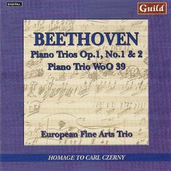 Beethoven: Piano Trios Op.1, No. 1 & 2; Piano Trio WoO 39