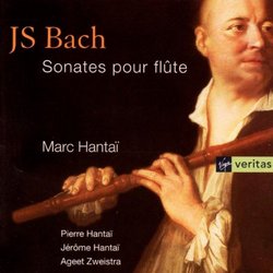 Bach: Flute Sonatas / Hantai