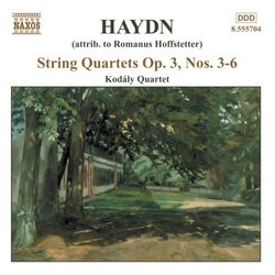 String Quartets Op 3 Nos 3-6