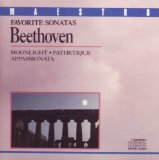 Beethoven: Favorite Sonatas - Moonlight, Pathetique, Appassionata
