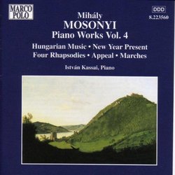 Mosonyi: PIANO WORKS Vol. 4